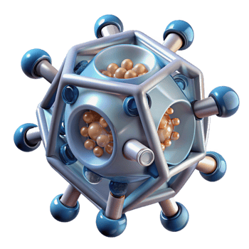 vibrant vintage A Microscopic View of Nanobots Assembling detailed png