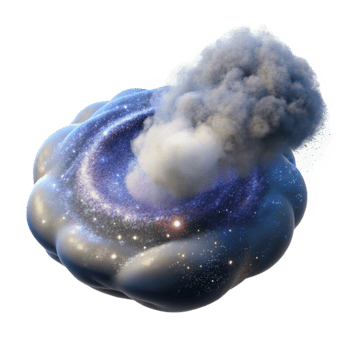 elegant contemporary A Cloud of Interstellar Dust Swirling Aro genuine png