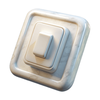 vibrant abstract Light Switch White Plastic Transparent Element original png