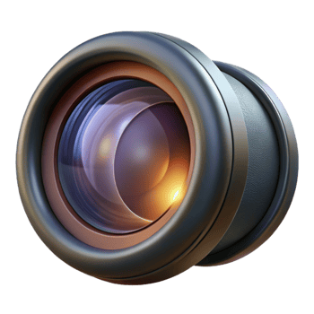 elegant creative Macro Photography Lens Extreme Closeup Isolated genuine png