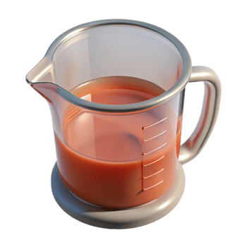 impressive minimalist Measuring Cup Clear Transparent Background professional png