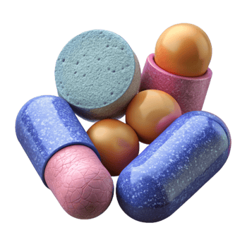 magnificent rustic Medical Pills Capsules White Background Cutout genuine png
