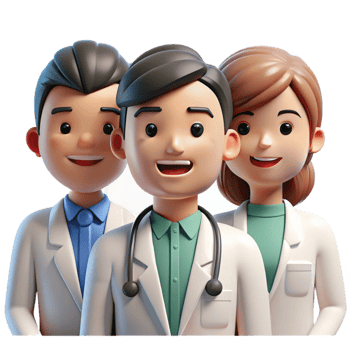 stunning rustic Medical Team Group Photo White Coats Cutout high quality png