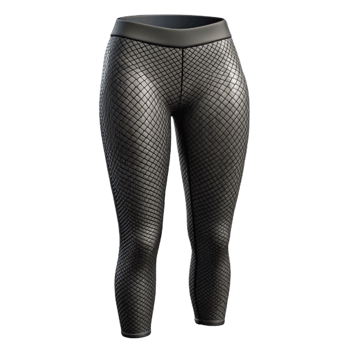 impressive minimalist Mesh Leggings Black See Through Isolated Element original png
