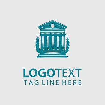 Majestic Heritage Pillars Classical Column Design vector