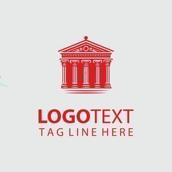 Regal Pillars Classical Column Design vector