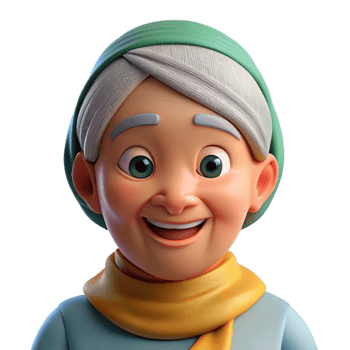dramatic artistic Elderly Woman Portrait with Wrinkles authentic png