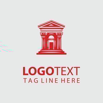 Ancient Beauty Classical Column Design vector