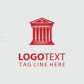 Pillar of Innovation Classical Column Design vector