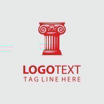 Pillars of the Ancients Classical Column Design vector