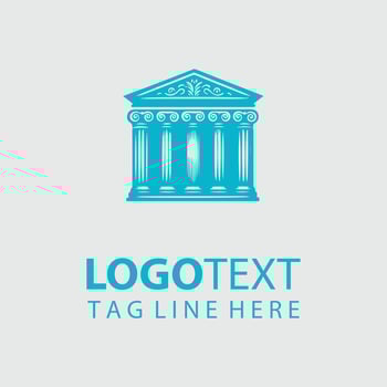 Corinthian Creations Classical Column Logo vector