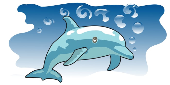 Whale world aquatic day, blue ripple ocean under water, illustration character. vector