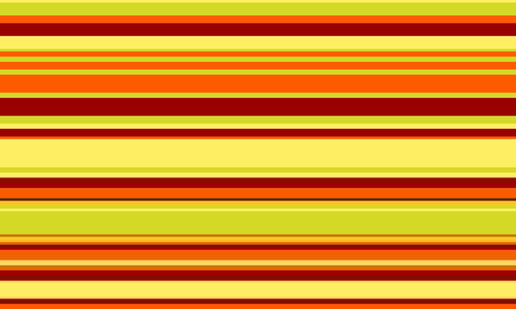 Vibrant horizontal stripes in warm autumnal hues. Perfect for website backgrounds, textile designs, or any project needing a cheerful, energetic feel. vector