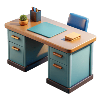 extraordinary traditional Modern Office Desk Isolated original png