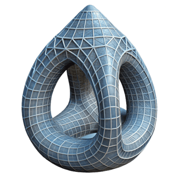 extraordinary classic Modern Sculpture Wireframe Style Element png