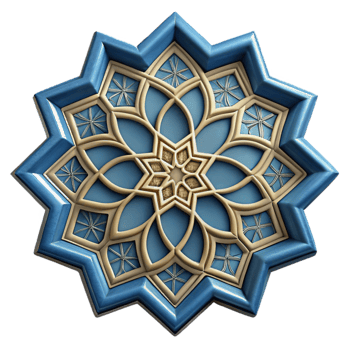 dramatic artistic Moroccan Tile Pattern Detail Cutout png