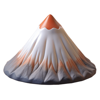 serene traditional Mount Fuji Volcanic Cone Classic View Transparent professional png