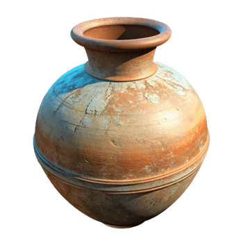 wonderful contemporary Museum Artifact Ancient Pottery Transparent Background detailed png