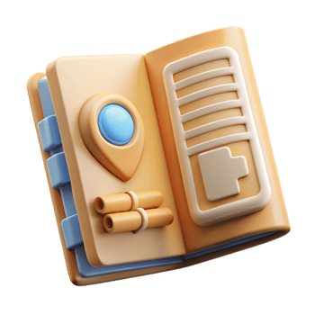 wonderful abstract Museum Guidebook Informative Text Transparent Background genuine png