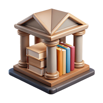 wonderful creative Museum Library Antique Books Transparent Background original png