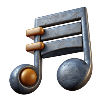 magnificent modern Music Score Time Signature Symbol Cutout premium png