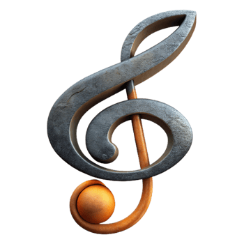 magnificent abstract Music Score Treble Clef Symbol Cutout exclusive png