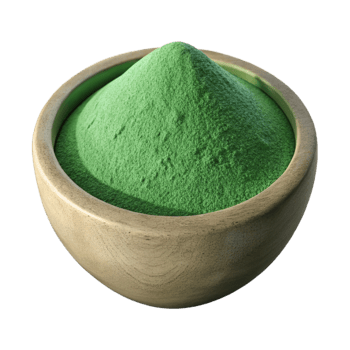 beautiful minimalist Natural Dye Pigment Powder Green Hue Cutout premium png