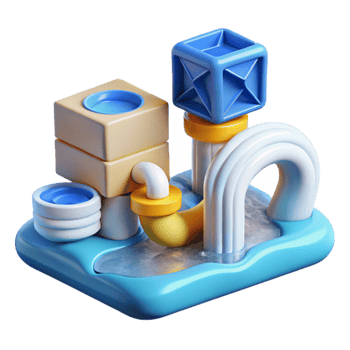 extraordinary traditional Nft System with Water Flow Isolated Cutout genuine png