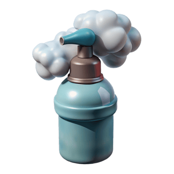 elegant contemporary Niagara Falls Mist Spray Frontal View Isolated premium png