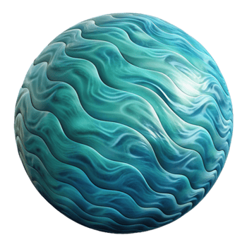 elegant minimalist Ocean Surface with Ripples Element professional png