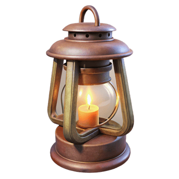 wonderful traditional Old Fashioned Lantern Candlelit Interior genuine png