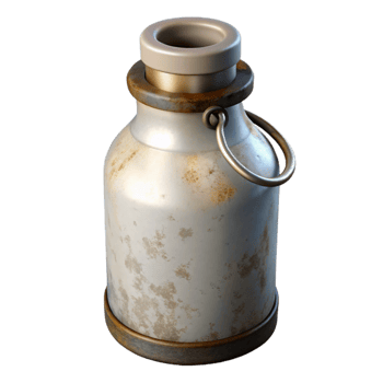 magnificent traditional Old Fashioned Milk Bottle Glass Material Cutout detailed png