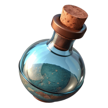 stunning minimalist Old Glass Bottle Cork Stopper Cutout genuine png