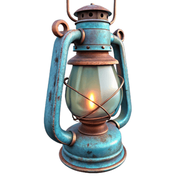 elegant abstract Old Lantern Hanging Transparent Background exclusive png