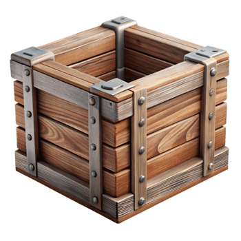 extraordinary rustic Old Wooden Crate Stenciled Label Element authentic png