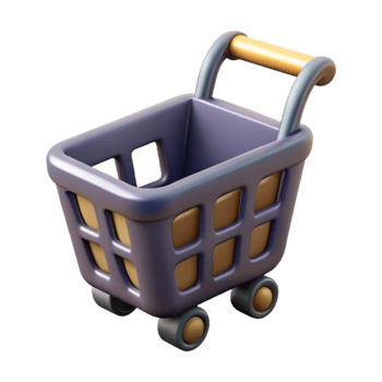 beautiful rustic Online Shopping Cart Icon high resolution png