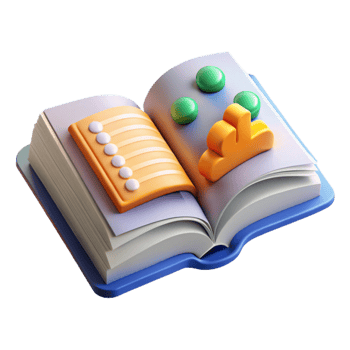 impressive classic Open Book with Financial Data Transparent original png