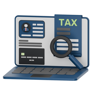 3D Online Tax Filing Secure Easy png