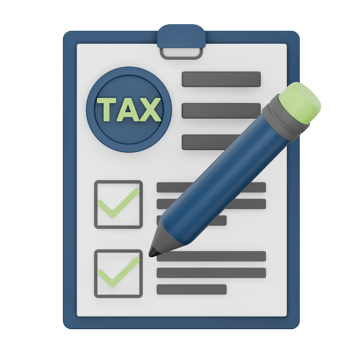 3D Tax Form Checklist png