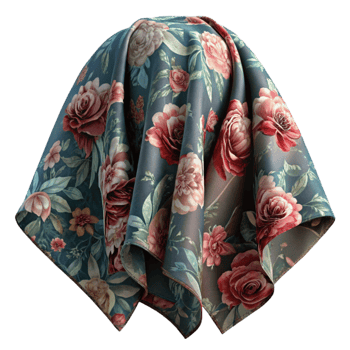 magnificent abstract Patterned Fabric Floral Print professional png