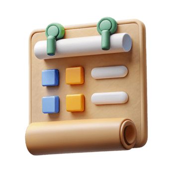 stunning vintage Project Management Icon Gantt Chart Cutout professional png