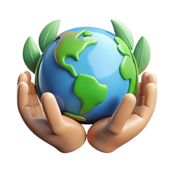vibrant artistic Protect Nature Sign Hands Earth genuine png