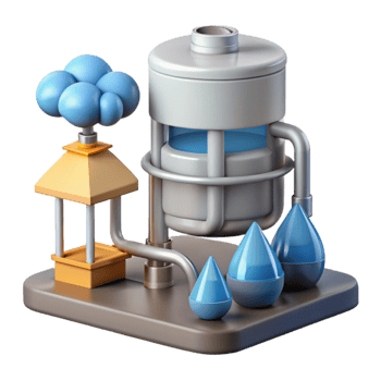 magnificent minimalist Rainwater Harvesting System Diagram Cutout original png