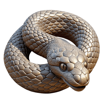 extraordinary artistic Realistic Snake Skin Texture Cutout detailed png