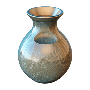 beautiful creative Recycled Glass Vase Clear Cutout genuine png