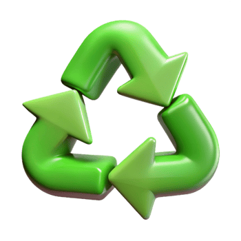 extraordinary rustic Recycling Symbol Green Arrows Eco Friendly Cutout premium png