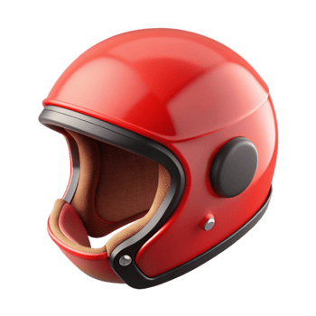 wonderful contemporary Red Motorcycle Helmet Side View png