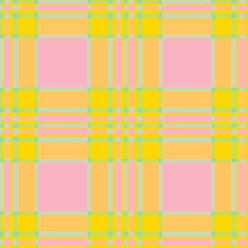Spring Dusty Sunflower Yellow and Warm Mint Green Seamless Checks Background vector