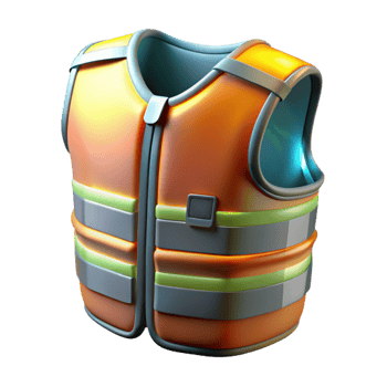 magnificent modern Reflective Vest for Cycling Night View Cutout high quality png