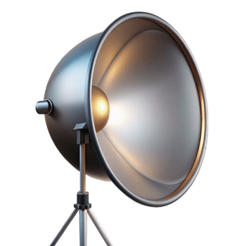 wonderful creative Reflector Light Bounce Photography Setup Transparent Background high resolution png